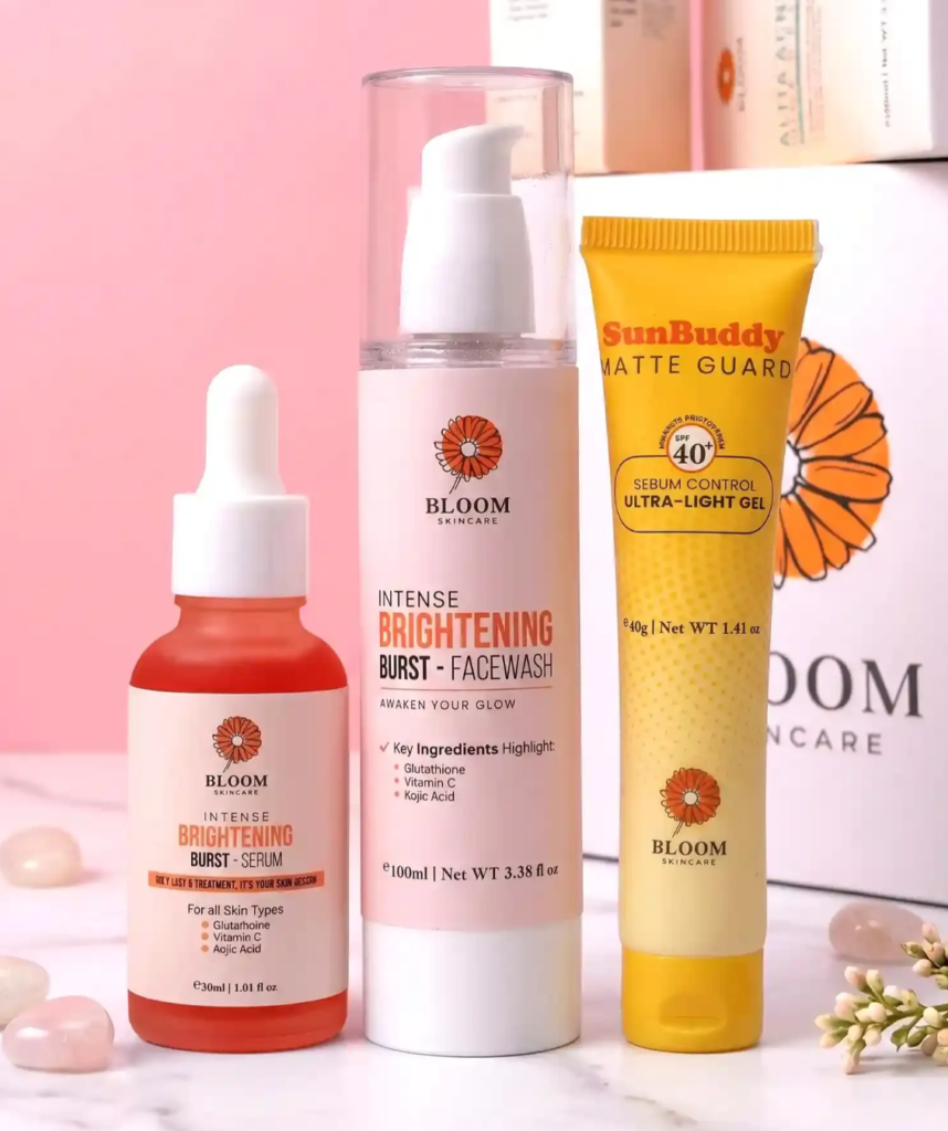 Daily Glow Facial Kit: Facewash + Serum + Sunscreen