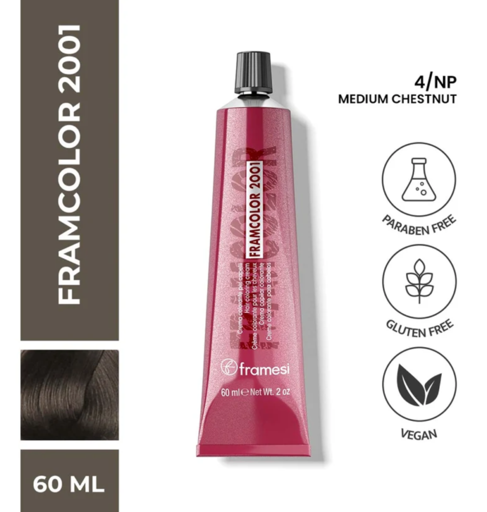Framesi - FramColor 2001 - 4/NP Medium Chestnut