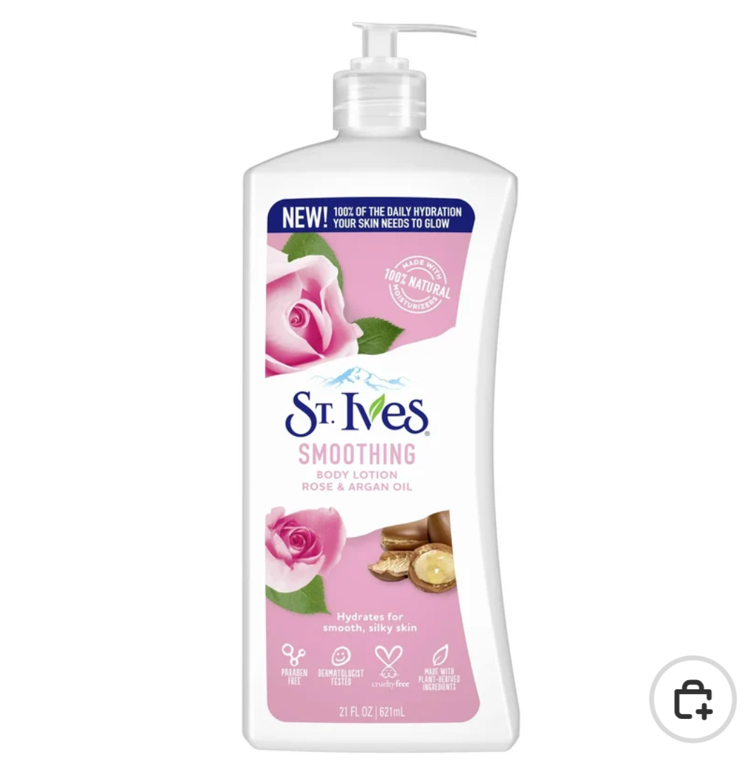 St.Ives - Smoothing Rose & Argan Oil Body Lotion - 621ml